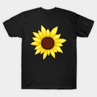 Pixel Sunflower T-Shirt